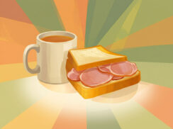 Bacon Butty Cafe Service
